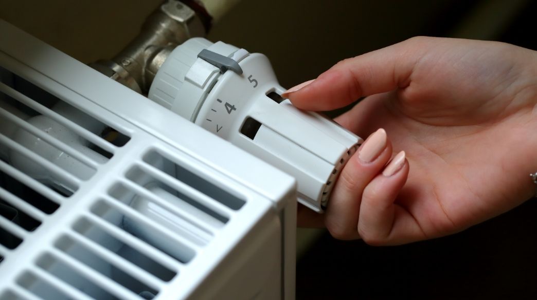 Heizungstemperatur einstellen